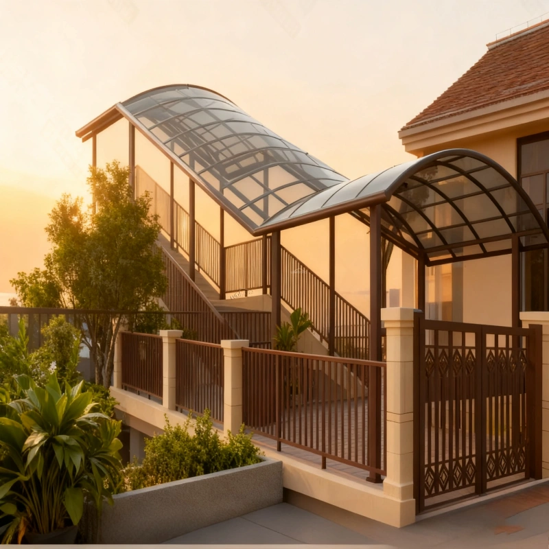 High-quality aluminum patio canopy installed outdoors with durable powder-coated aluminum frame and retractable roof, perfect for residential and commercial use. Weather-resistant and customizable in size, color, and roof style, ideal for backyards, terraces, garden cafes, restaurants, and outdoor events. Manufactured by Lumisong, a leading Chinese factory, available for wholesale, custom orders, and online sales. Serving clients in the USA, Canada, UK, Australia, and global markets.